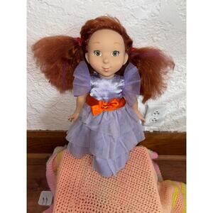 Fancy Nancy Doll 2008 Purple Dress Jakks Pacific 18 in